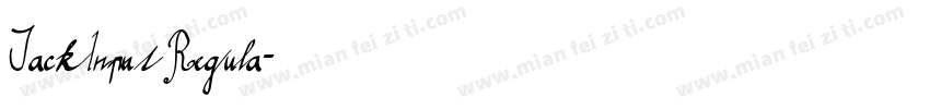 JackInput Regula字体转换